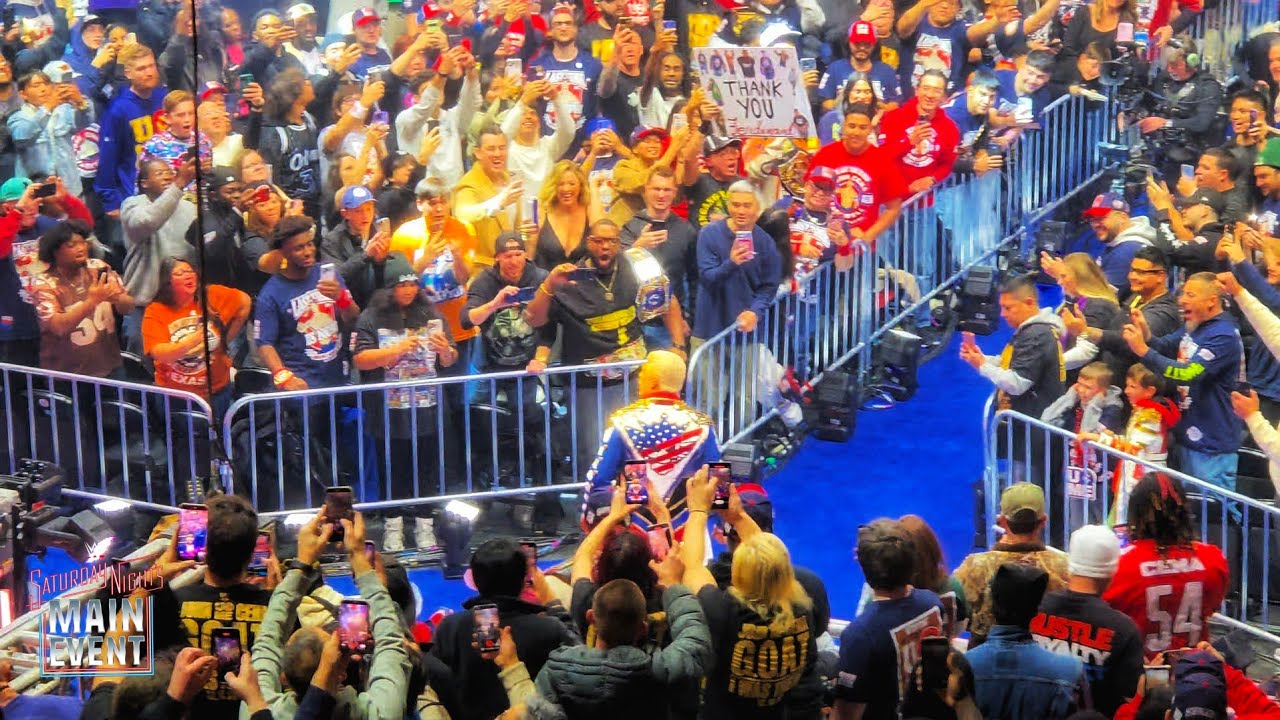 WWE Saturday Night's Main Event - Cody Rhodes Live Entrance Crowd Reaction 12/13/25 Cena Farewell