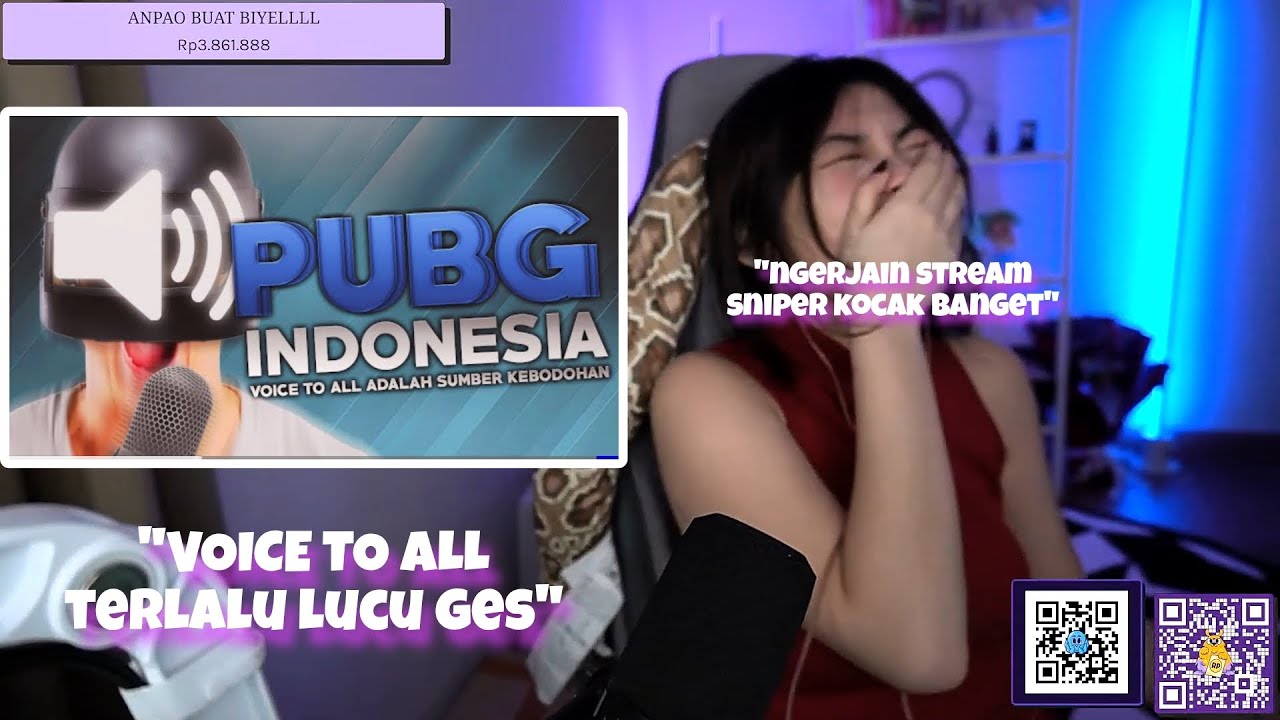 Kak Biyel Reaction Video Milyhya Voice To All Lucu Banget | gbiyel