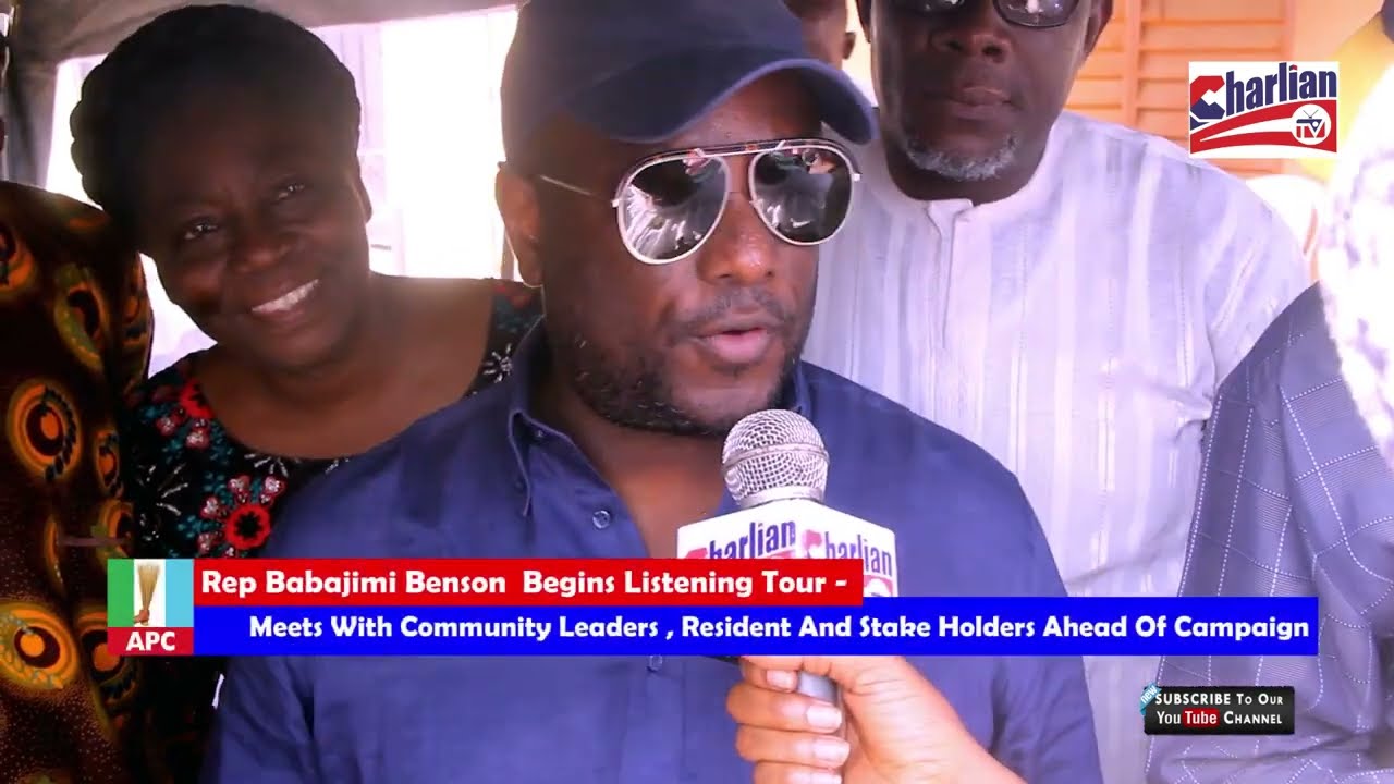 Babajimi Benson Meets Residents Of Ori Okuta And Eruwen On Listening Tour To Identify Their Problem