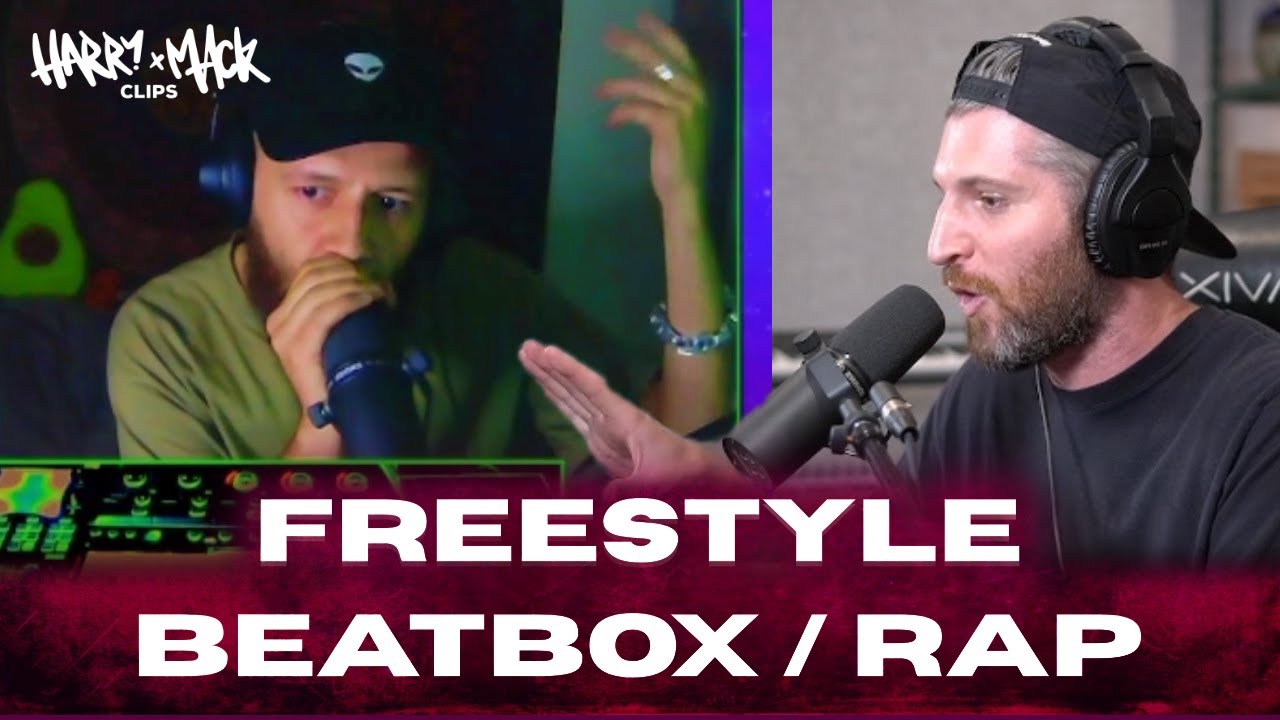 Beatbox Loop Artist Meets Freestyle Rapper | Harry Mack x Beat Cleaver