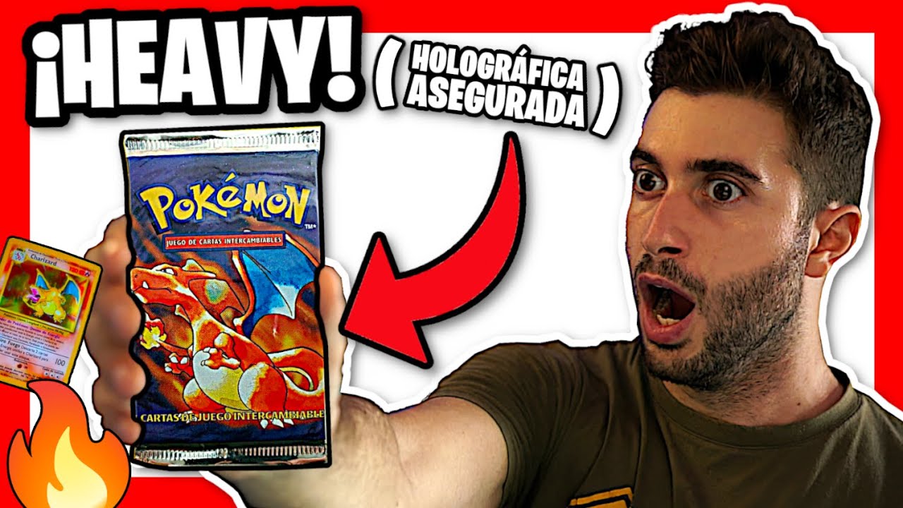 🔥 ¡ABRO SOBRE BASE SET HEAVY POKEMON ESPAÑOL de CHARIZARD! 🔥 | POKEMILLON