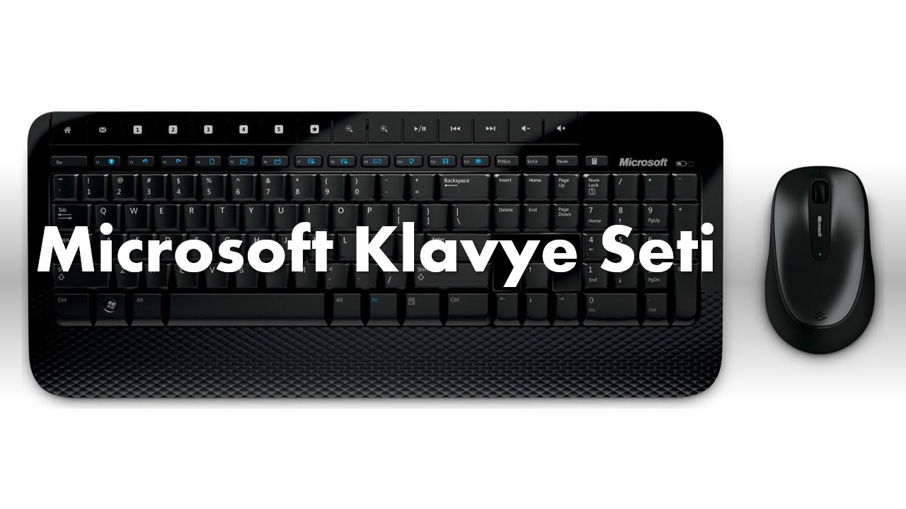 Microsoft Klavye Seti