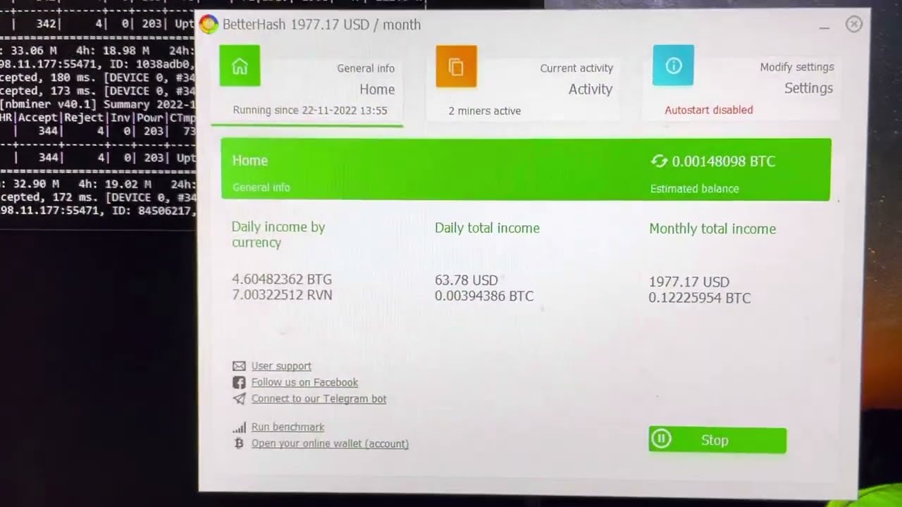 $62 Daily from GPU mining Bitcoin Gold and Ravencoin with AMD 5600xt & 6700xt! $2,000 USD monthly?!