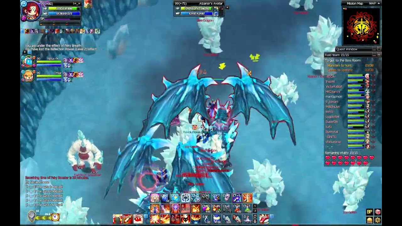 [Nostale Int-Valehir]Alzanor Raid(Lure POV)