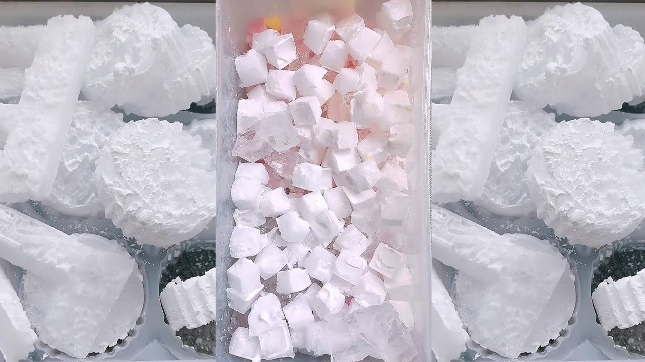 CARBONATED ICE EATING | ICE EATING