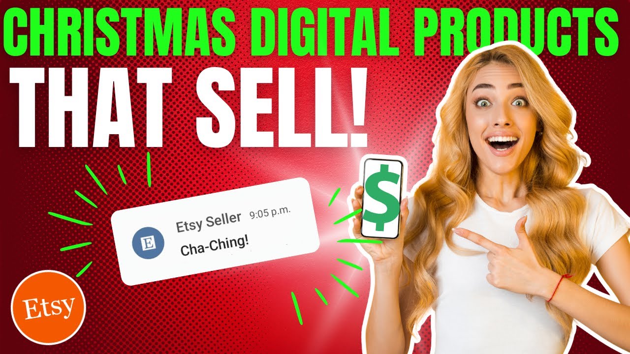 5 Christmas Digital Products to Sell Now (Profitable Printables For Your Etsy Shop)