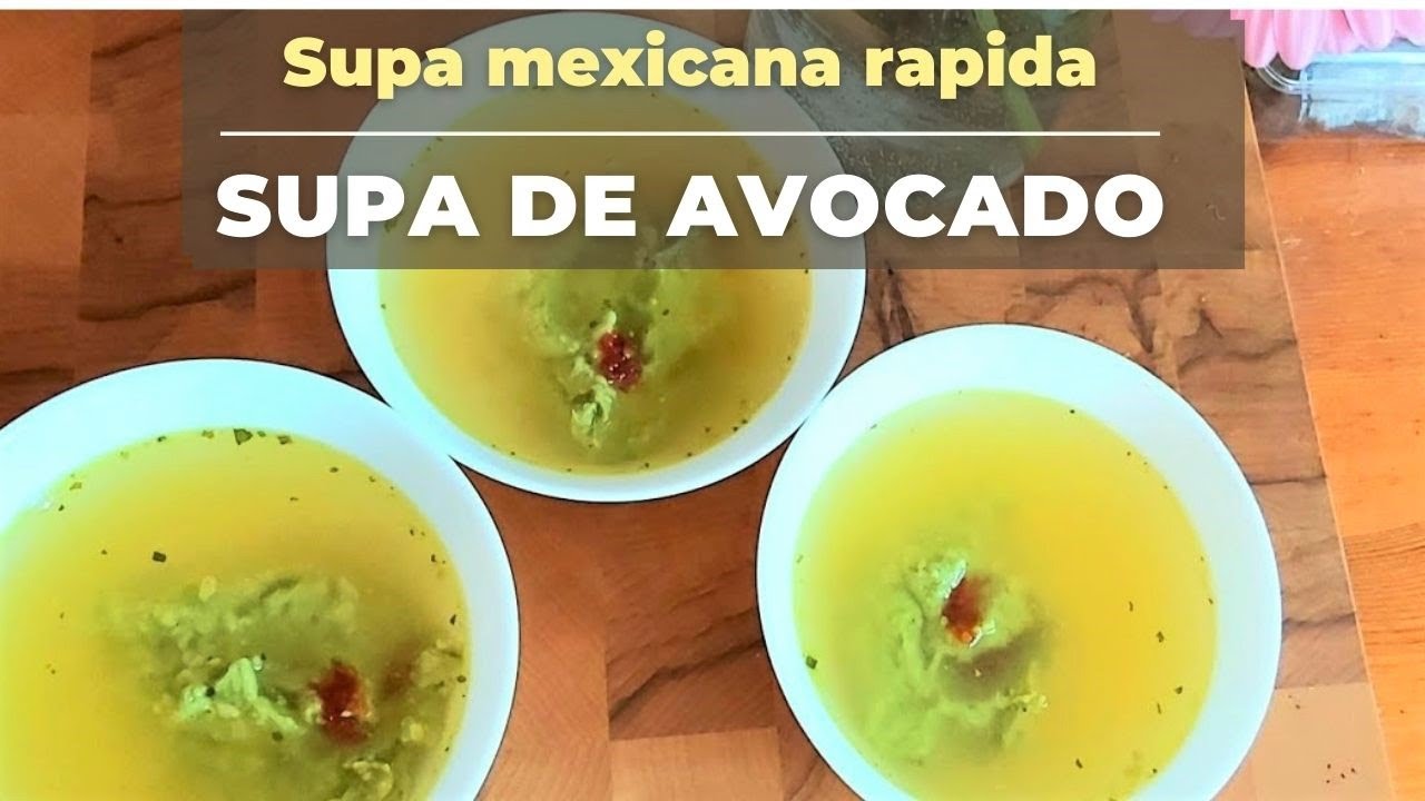 Supa de Avocado-Supa mexicana rapida gustoasa #Short -Mexicans  avocado soppa @IulyaFoodStation
