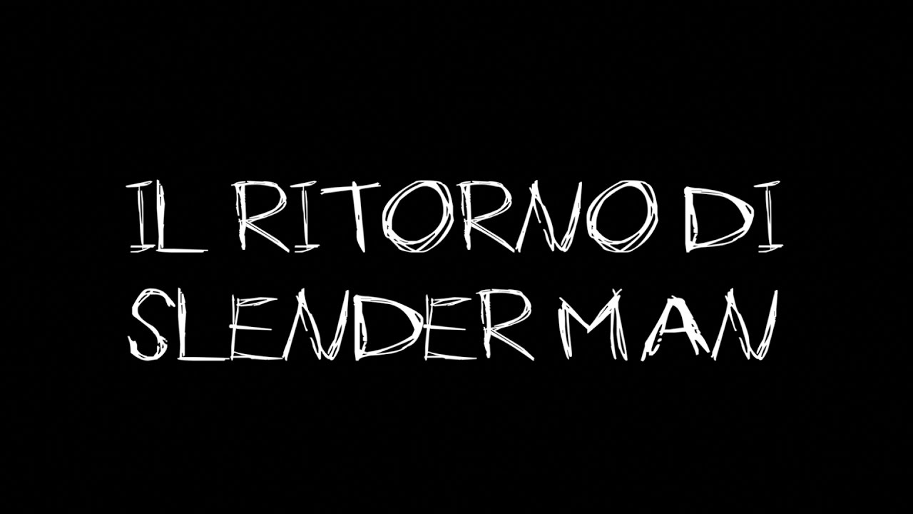 DIVIDIAMOCI - Scena 4 - finale (il RITORNO di SLENDER MAN)