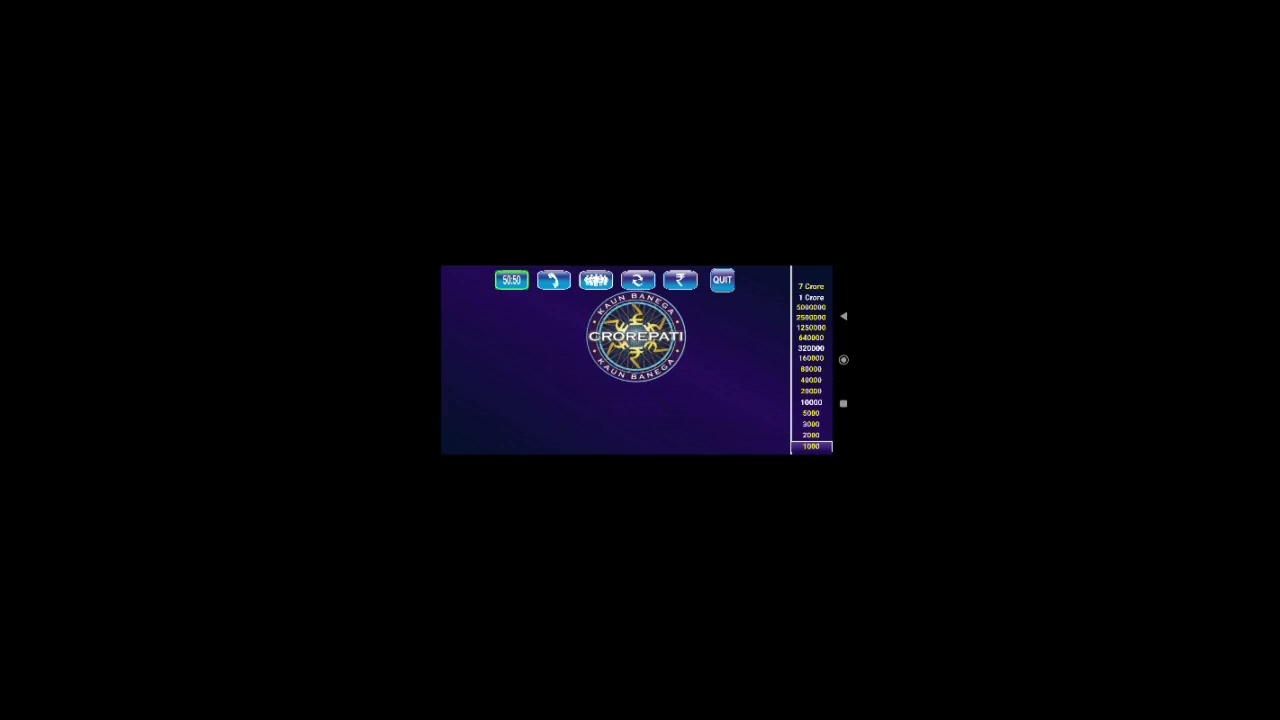 Play KBC game with TalkBack for blind user increase knowledge with KBC game veri accessible