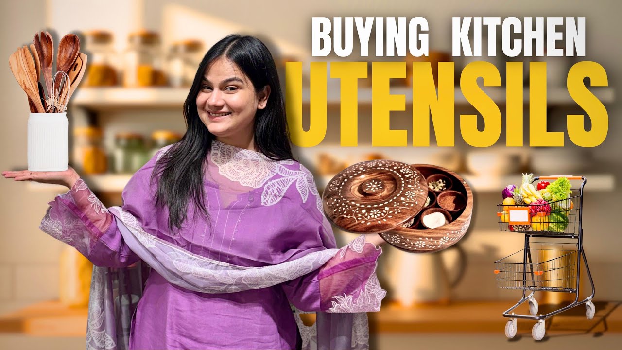 Kichen Shopping For Our New House 😍 | Arshi Saifi 