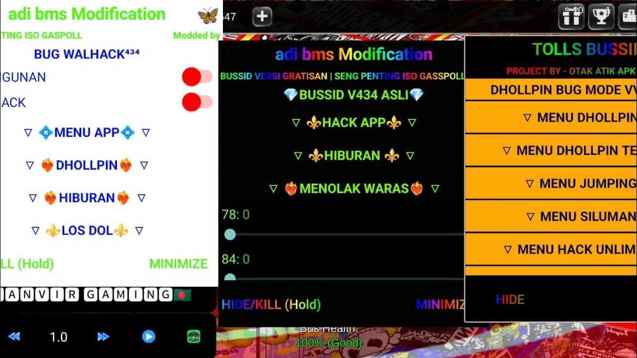 New Update V441 Bussid Wall Hack Free👀_Mod Apk Smooth Working @LAKSH_GAMING-t4y 