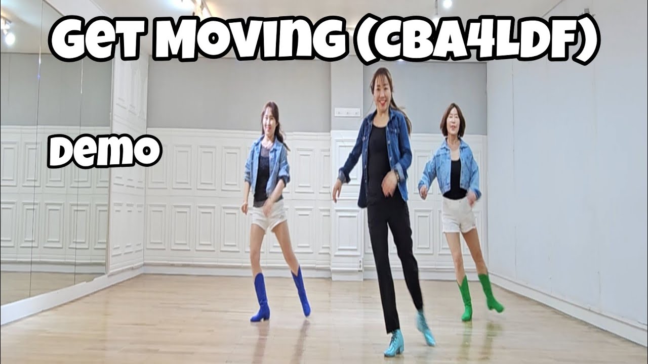 Get Moving (CBA4LDF) - Line Dance (Demo)/Guillaume/Gregory