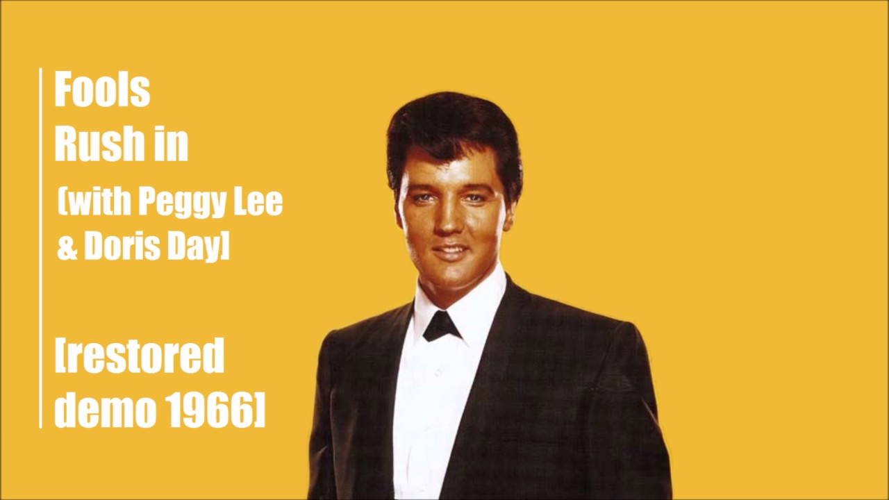 Elvis -  Fools Rush In 1966 restored demo