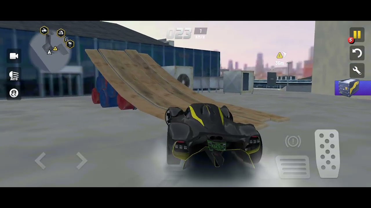 Mega Ramp Monster black Car Racing 3D - Extreme Car Stunts - Android Gameplay