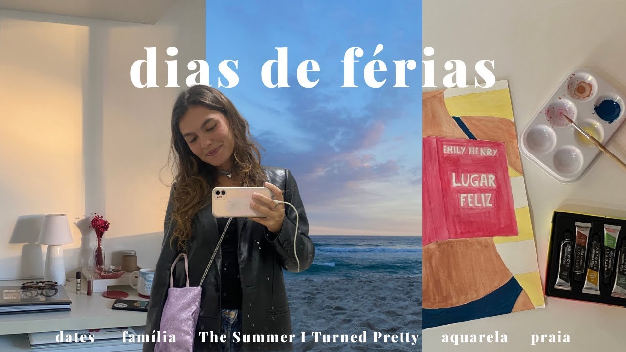 dias de férias: the summer i turned pretty, dates e aquarela
