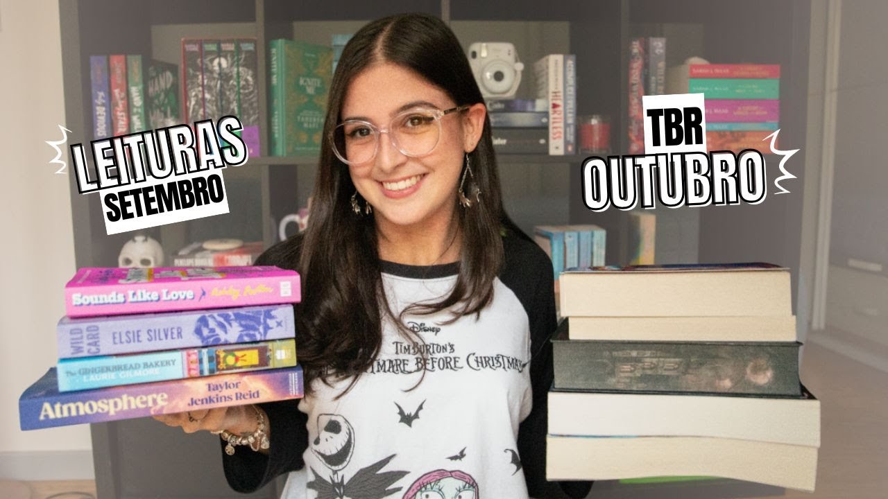 Leituras de Setembro + TBR de Outubro 👻📖