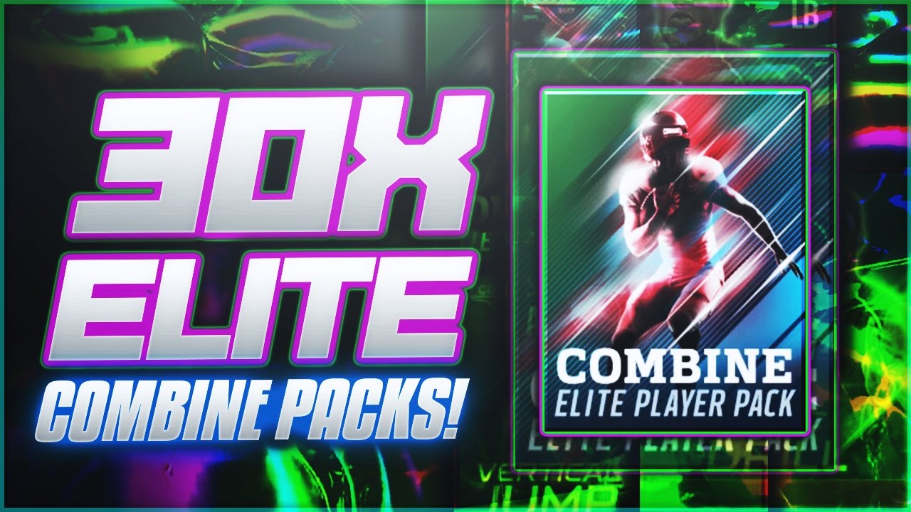 30 UNREAL ELITE COMBINE PACKS! 20 MILLION COIN OPENING! Madden Mobile 17