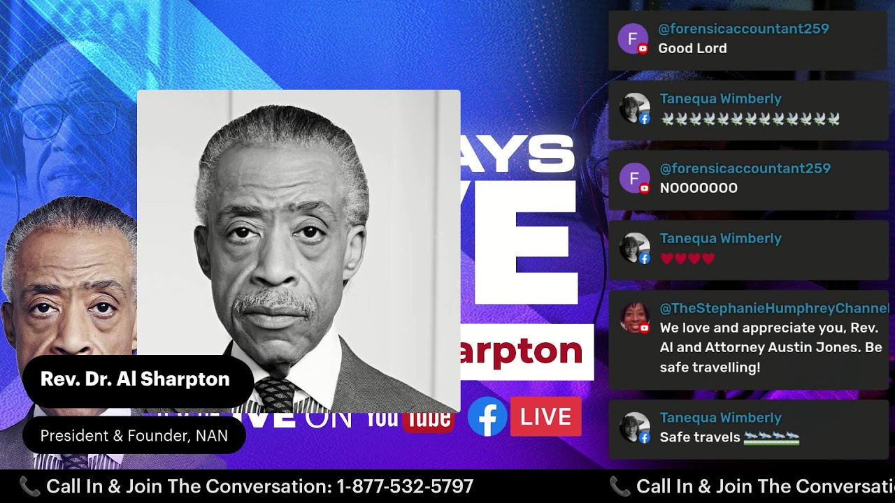 Weekdays Live with Rev. Al Sharpton | Keepin It Real Radio Show