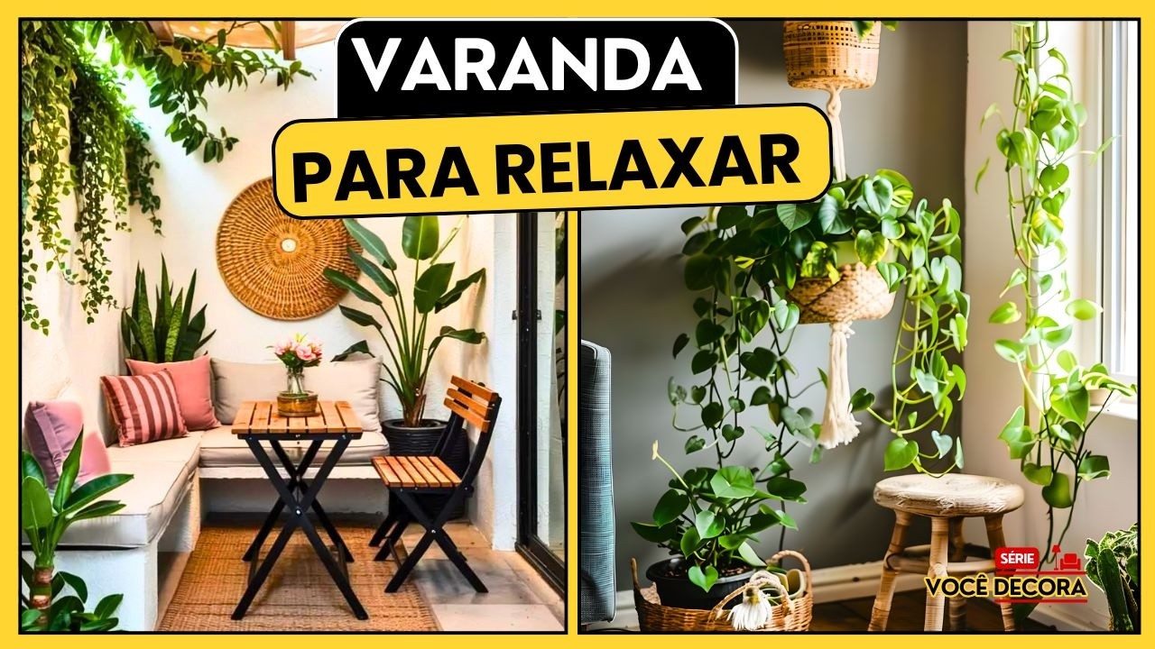 Decora&ccedil;&atilde;o de varandas✨ Ideias para casas e apartamentos | EP7
