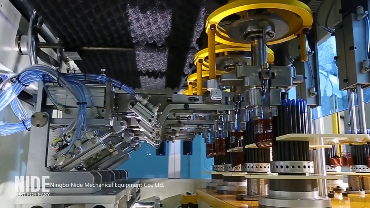Automatic Motor Winding Machine Of Automatic Motor Assembly Line