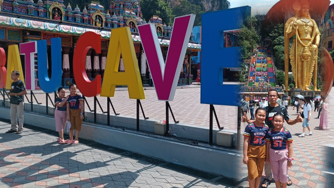 PERTAMA KALI NAIK BATU CAVES BERSAMA AYAH DAN JUGA ANAK ANAK