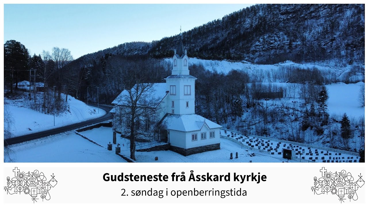 Gudsteneste frå Åsskard kyrkje