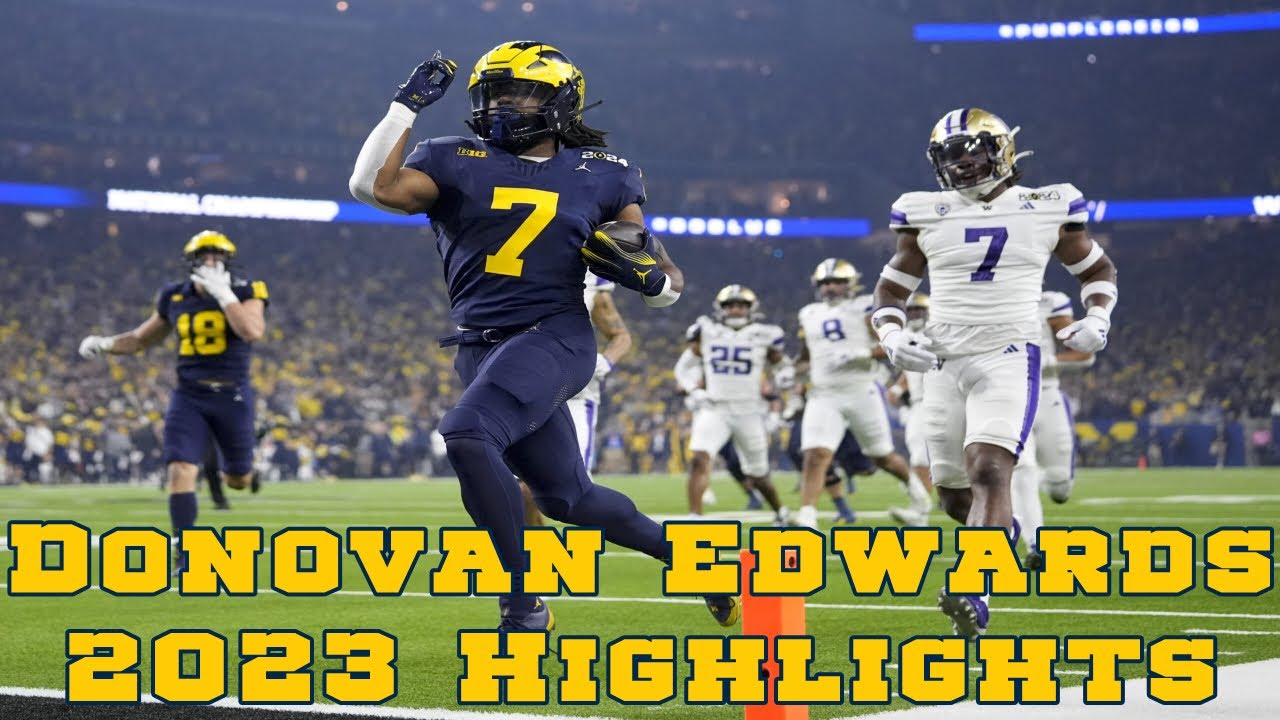 Donovan Edwards 2023 Highlights