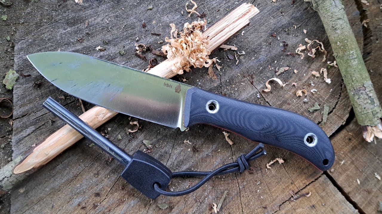 Feuer machen mit dem Irbis Messer von @ReiniRossmann @OttoBulletproof