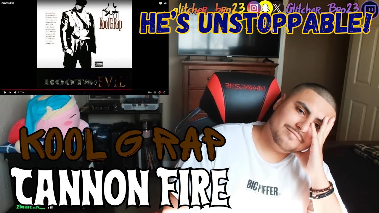 Kool G Rap - Cannon Fire | REACTION