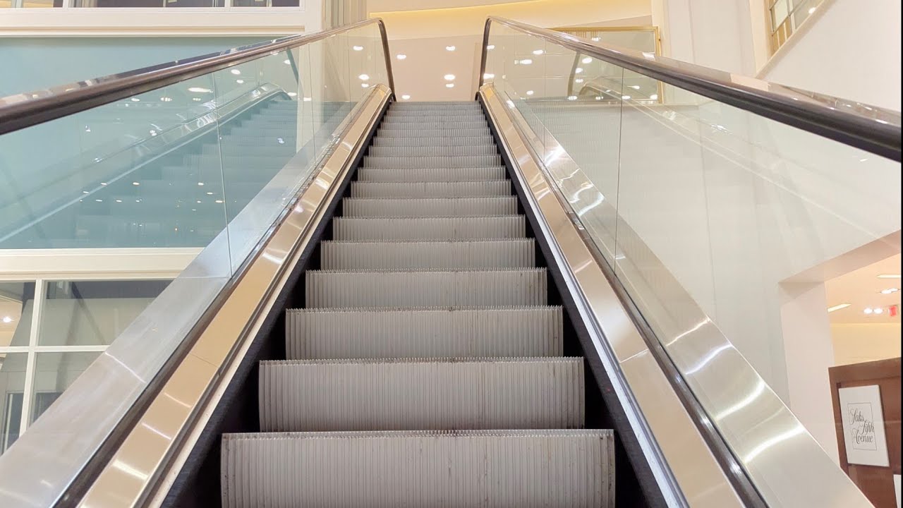 Last Rides! KONE Escalators - Saks Fifth Avenue at Fashion Show - Las Vegas Nevada