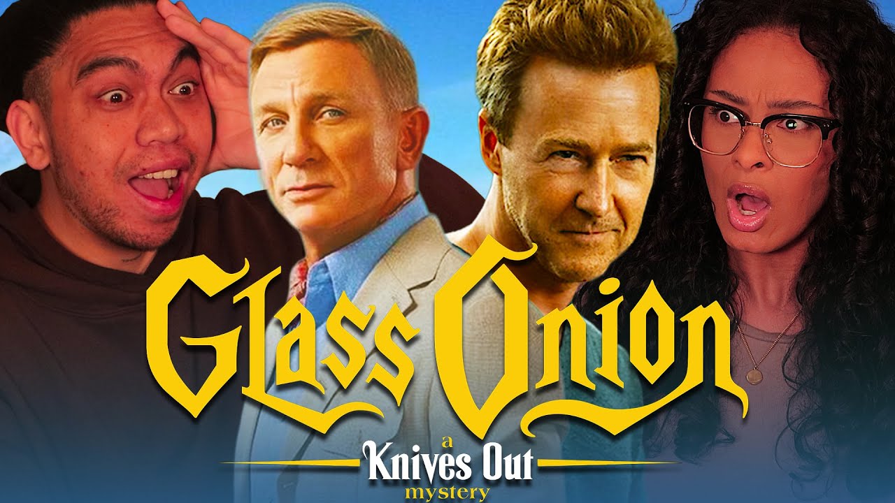 GLASS ONION: A KNIVES OUT MYSTERY (2022) BEST MYSTERY?! | MOVIE REACTION | NETFLIX | Daniel Craig