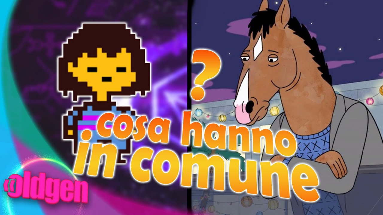 Cos'hanno in comune Bojack Horseman e Undertale?