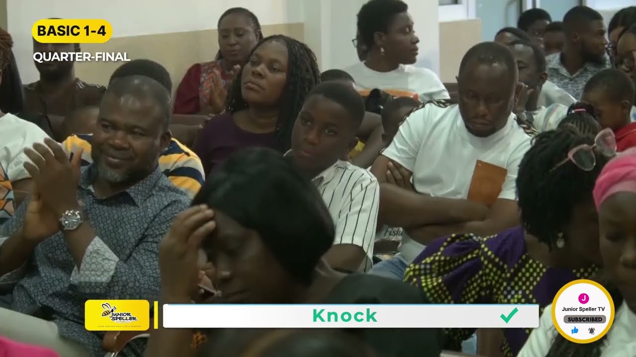 2024 Junior Spelling Bee, Grade 1-4 Category, EPS 8, Greater Accra