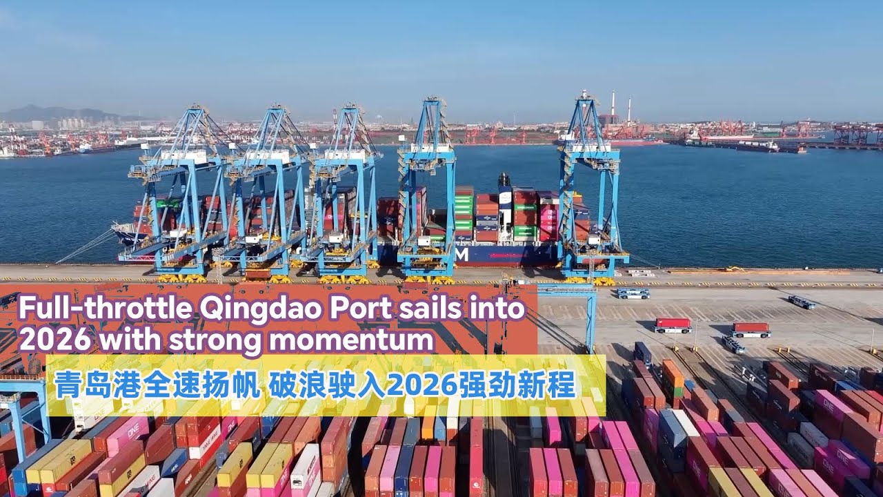 China Econfrontiers: Full-throttle Qingdao Port sails into 2026 with strong momentum
