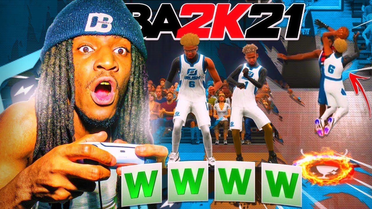 Davo Migo DOMINATES 2v2 RUSH EVENT with UNSTOPPABLE CENTER BUILD in NBA 2K21!