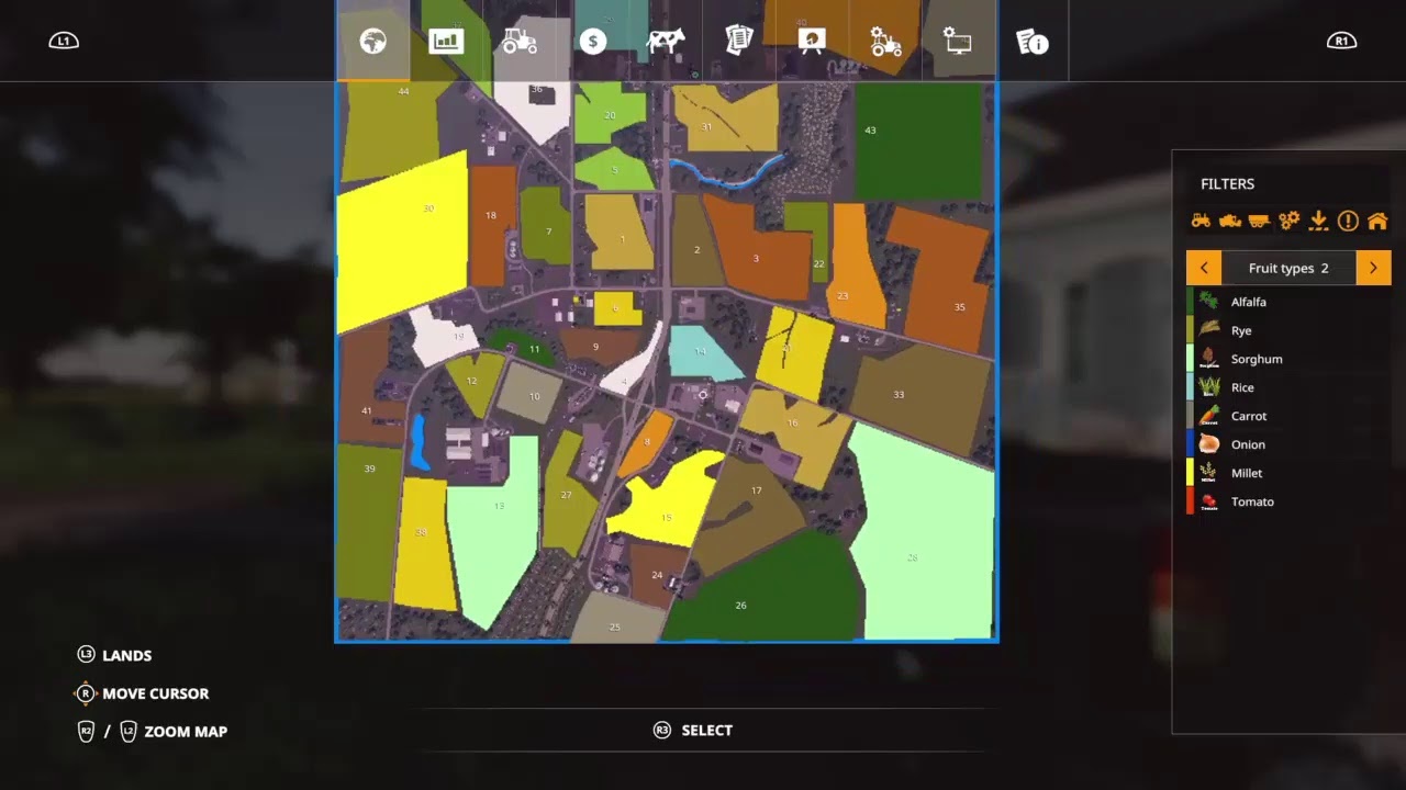 Fs19 American life farming  map tour
