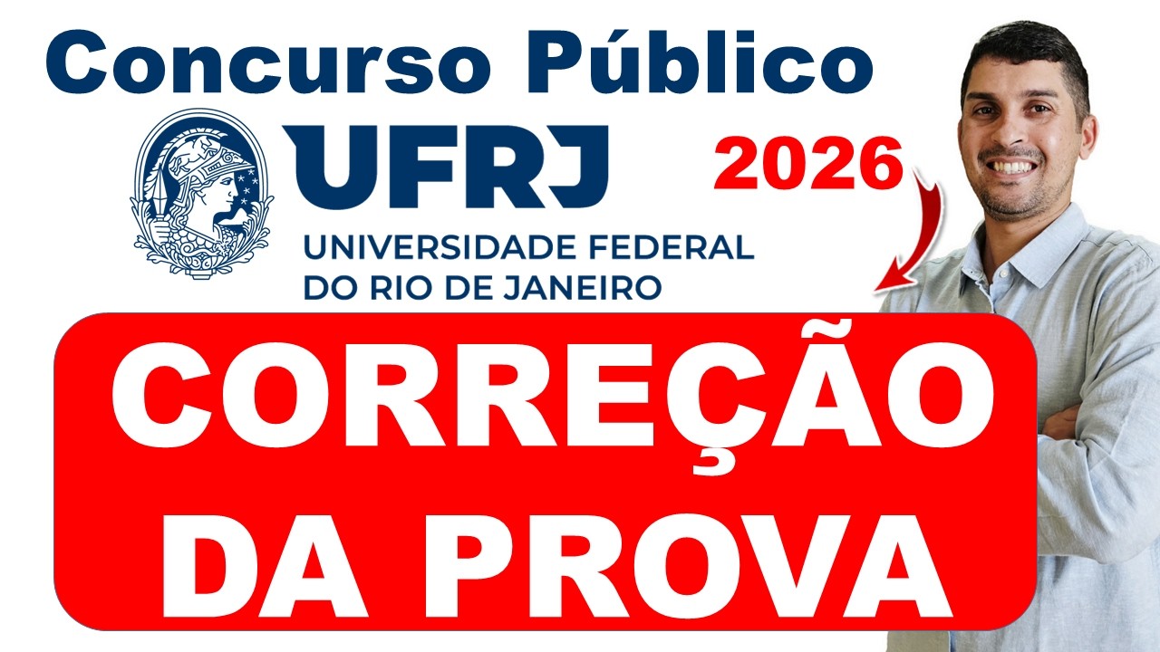 CORREÇÃO Informática Prova UFRJ 2026 | Concurso UFRJ 2026 ASSISTENTE EM ADMINISTRAÇÃO #selecon