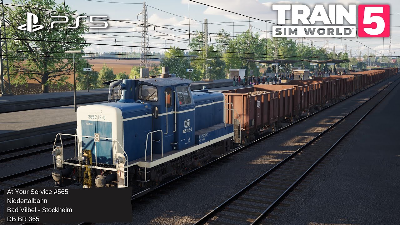 TSW5 PS5 At Your Service #565: Niddertalbahn, Bad Vilbel - Bad Vilbel (Sugar Beet)