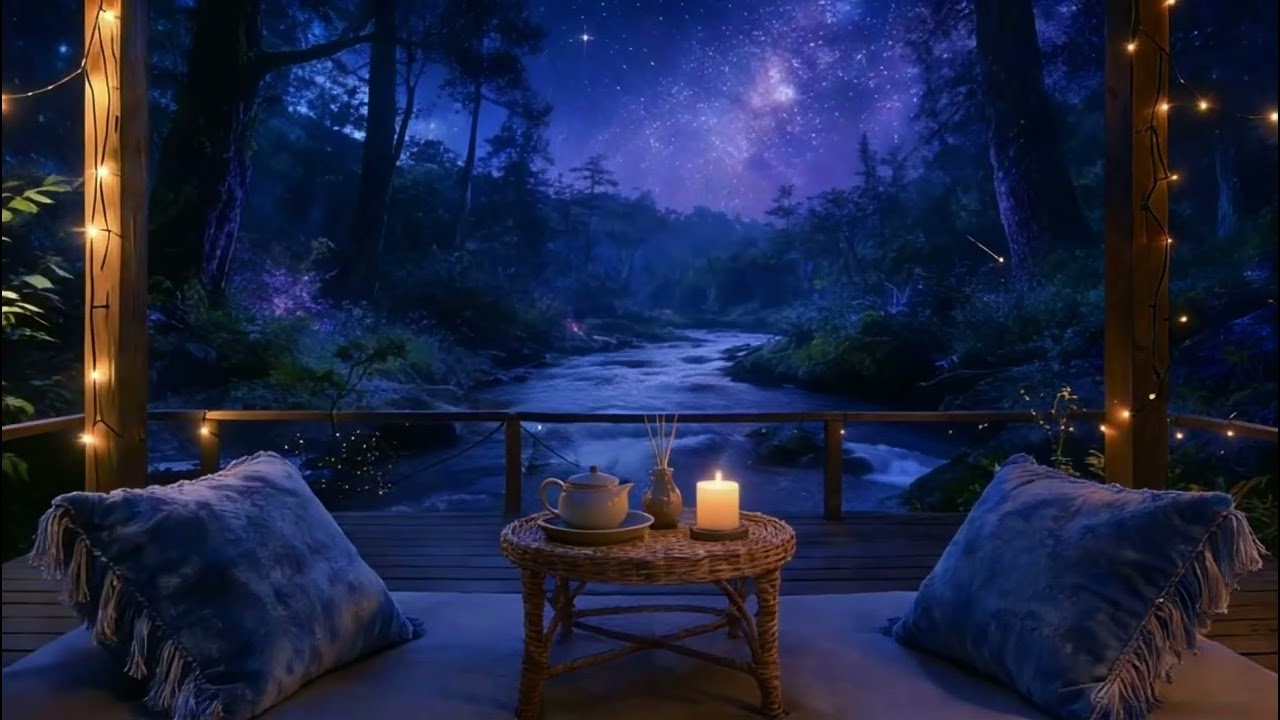 Calm Sleep, Deep Relaxation • Ocean Waves & Soft Piano, Gentle All Night (No Ads)