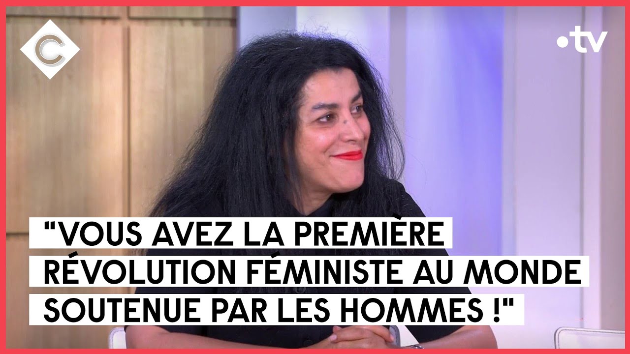 Iran : Marjane Satrapi entre inquiétude et espoir - Marjane Satrapi - C à Vous - 29/06/2023