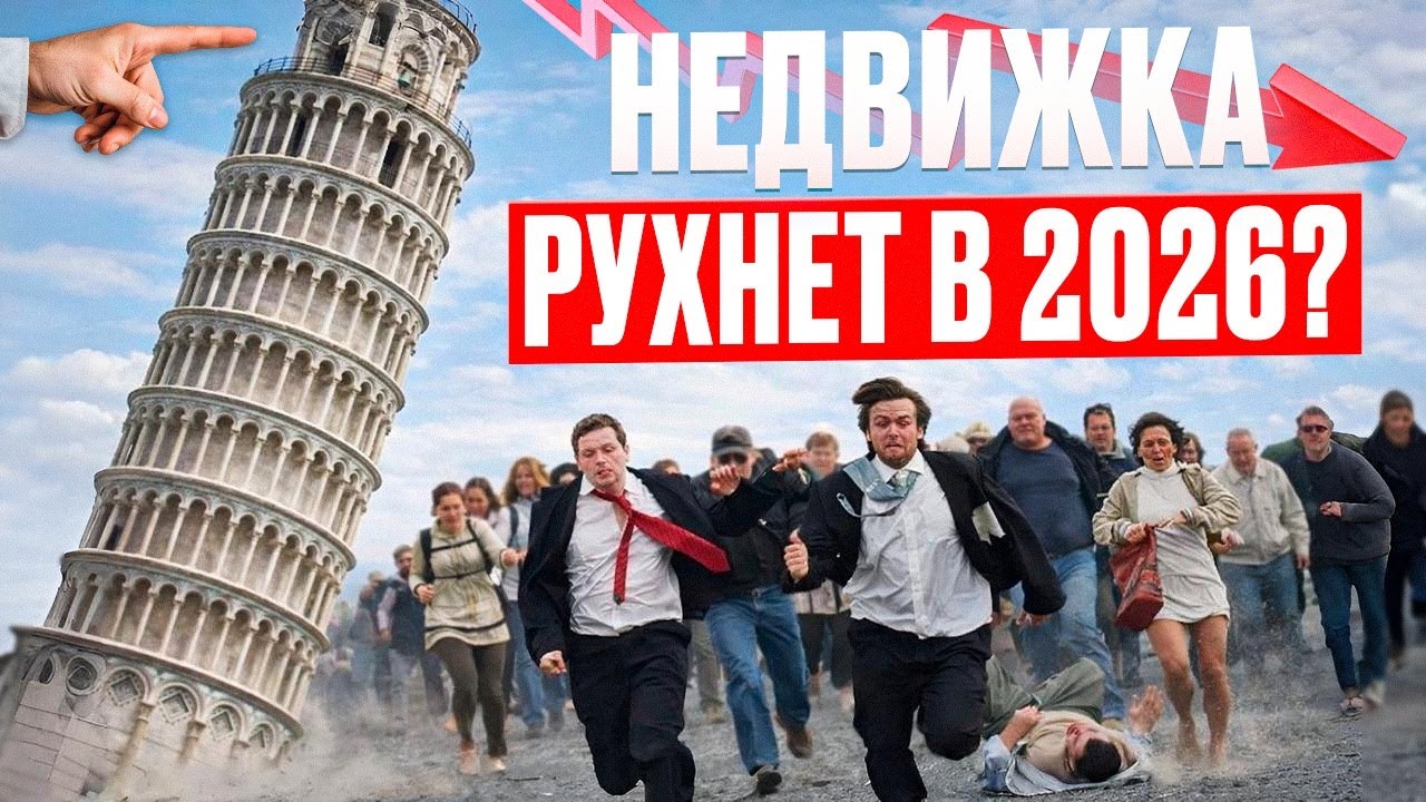 КРАХ РЫНКА НЕДВИЖИМОСТИ В 2026 ГОДУ?