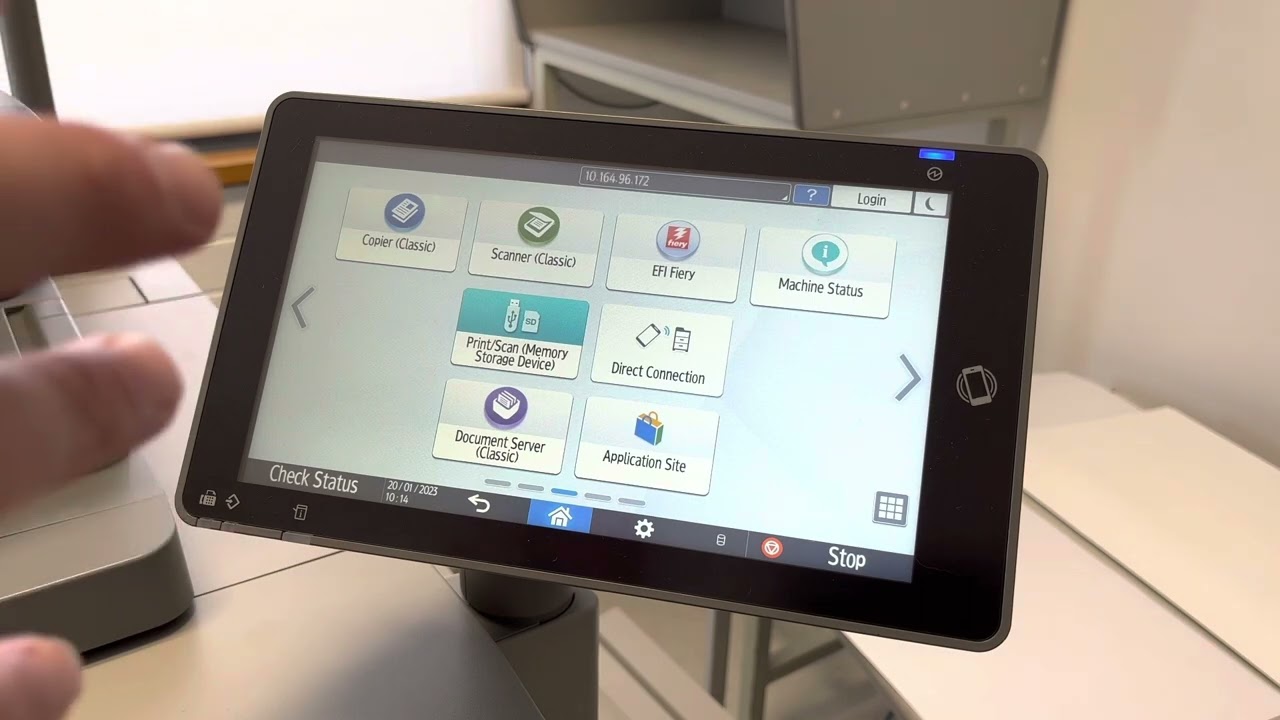 Using the Ricoh Bypass Tray