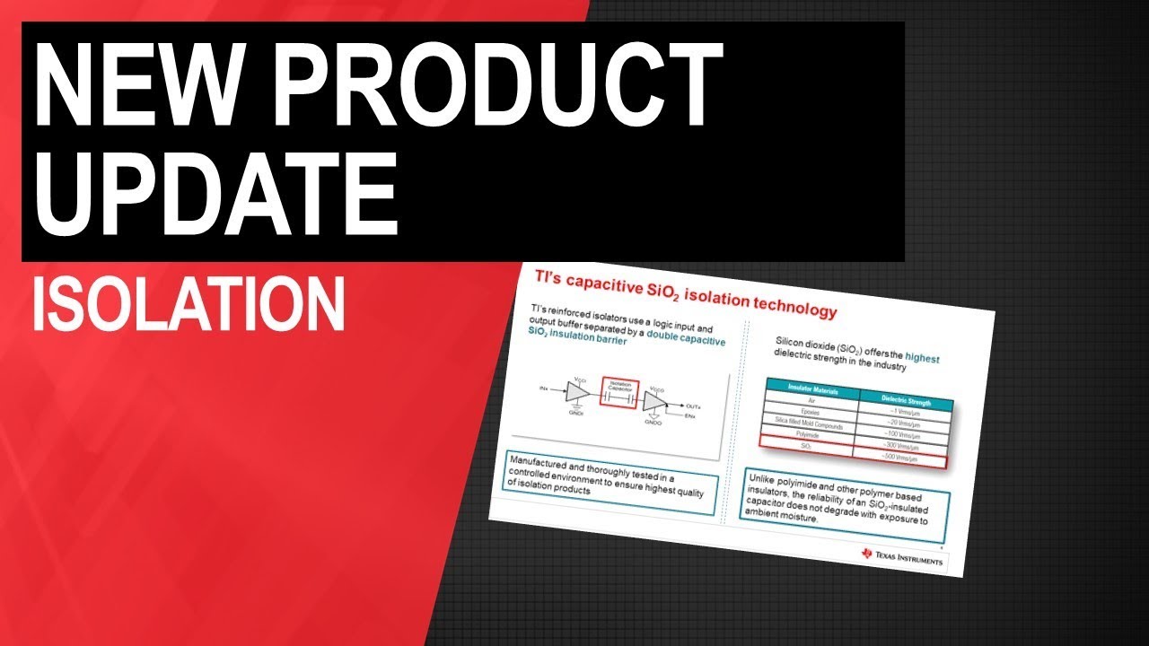New Product Update: Isolation