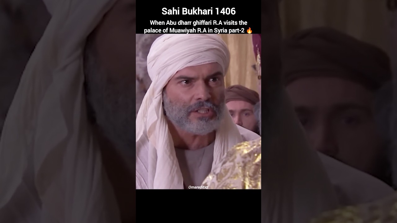 Abu Dharr ghiffari R.A angry on Muawiyah R.A 🔥 #shorts
