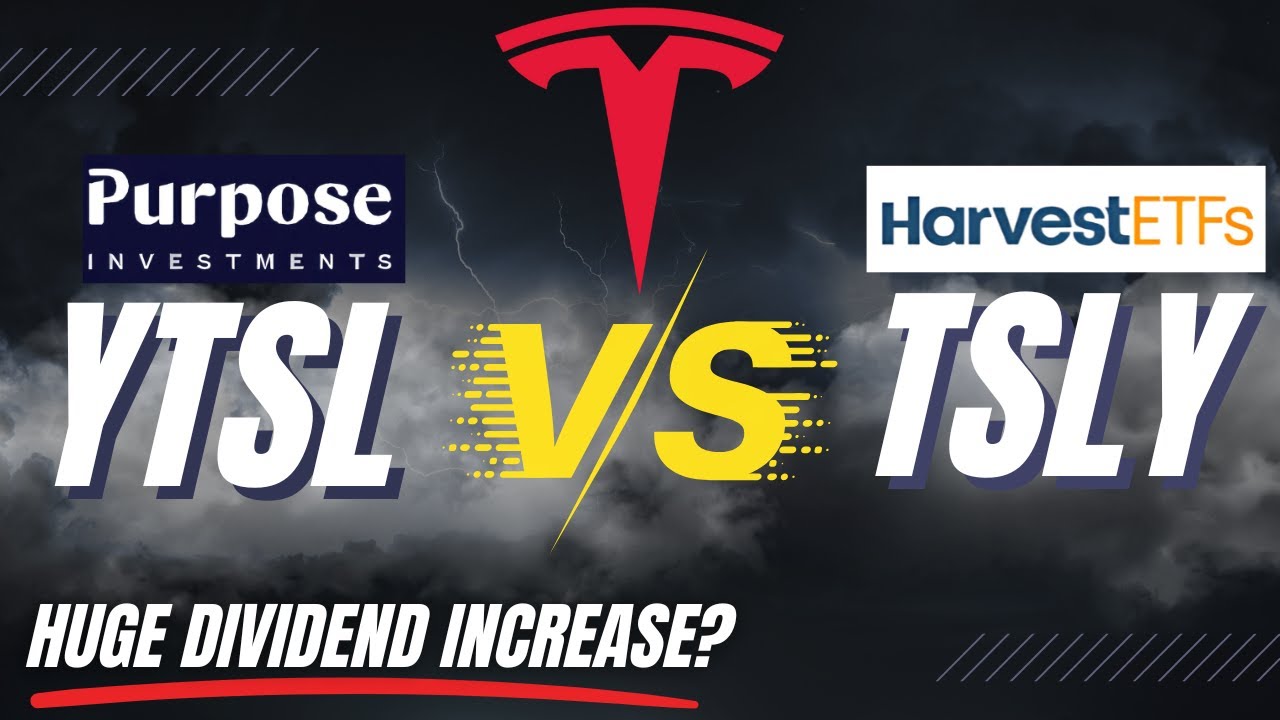 YTSL: ОГРОМНЫЙ рост дивидендов! YTSL (Purpose) против TSLY (Harvest) | Стоит ли менять? Tesla