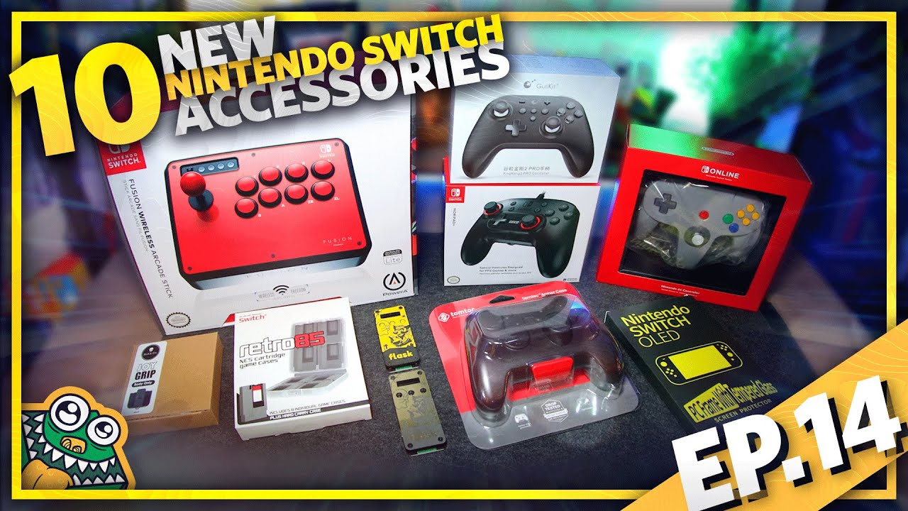 10 NEWEST Switch Accessories - HAULED NS 🛒 Ep.14 - List and Overview + GIVEAWAY!