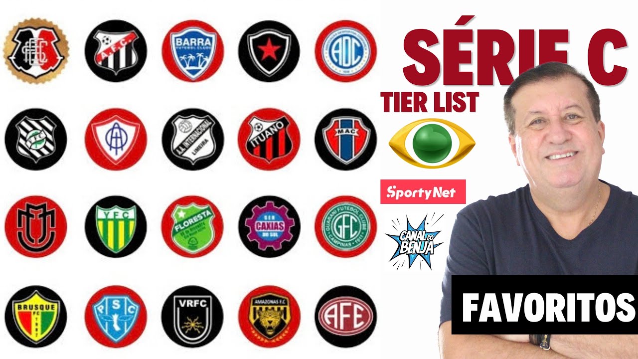 S&Eacute;RIE C - GUIA, TIER LIST, FAVORITOS, CANAIS DE TRANSMISS&Atilde;O. TUDO DO CAMPEONATO BRASILEIRO!