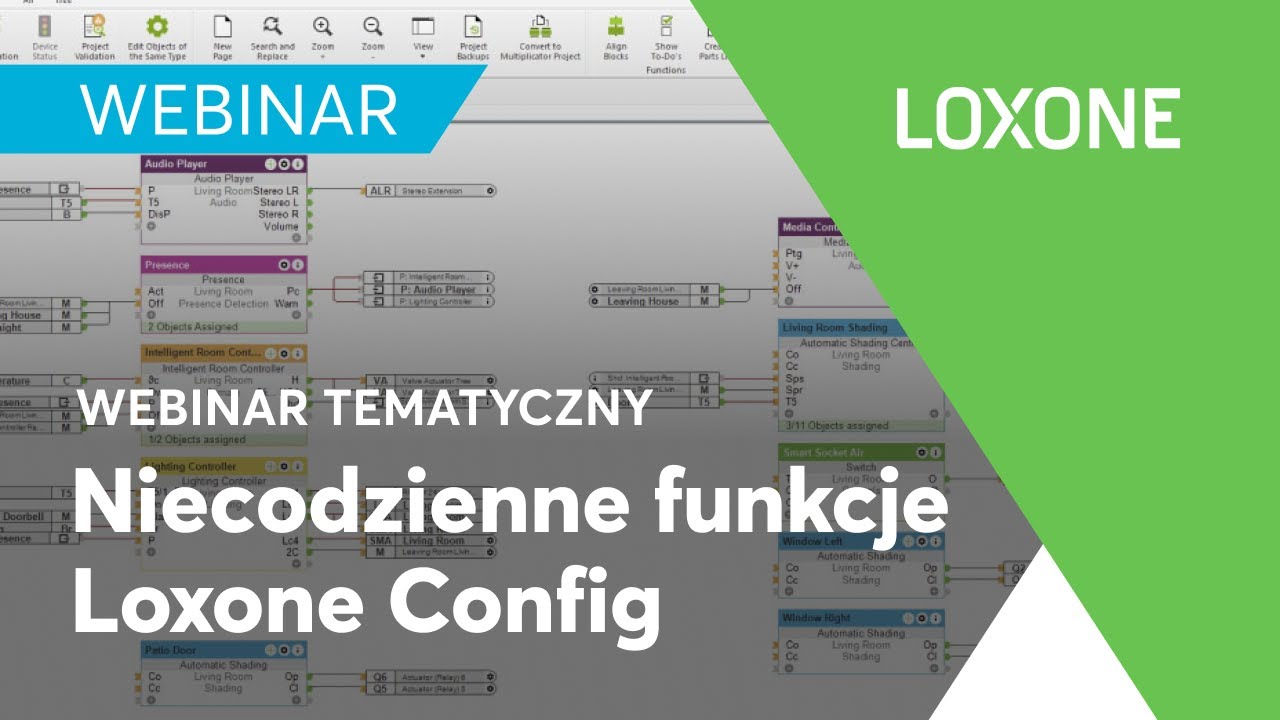 Webinar: Niecodzienne funkcje Loxone Config | 2023 [HD]
