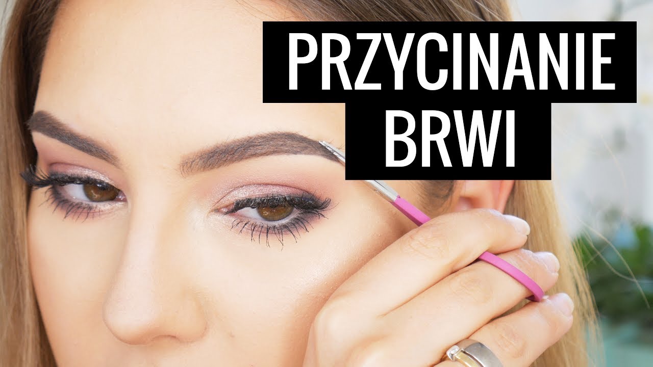 Docinanie włosków na brwiach | AGASAVA