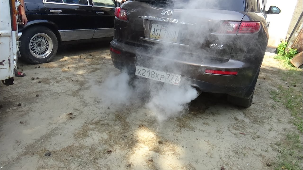Раскоксовка  Infiniti FX35 димексидом.